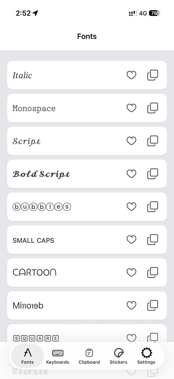 Fontfy App